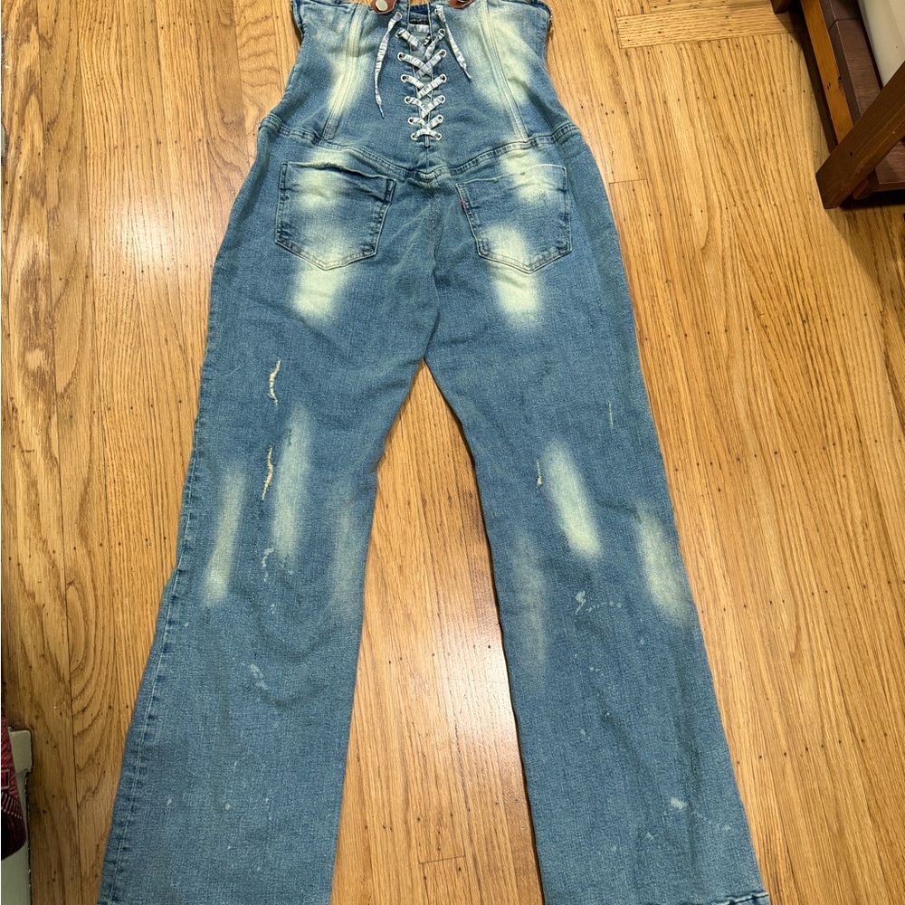 Pearly Gates Apparel Farm Girl Overalls